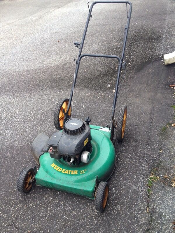 Weedeater mower $60.00