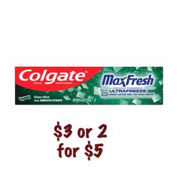 Colgate toothpaste