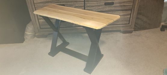 Custom, Hand Made Wood Entry table or Bench