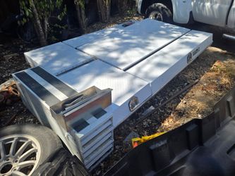 Aluminum Truck Bed Tool Box with Drawers