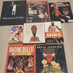 Michael Jordan Book And Magazine Collection 15 Total