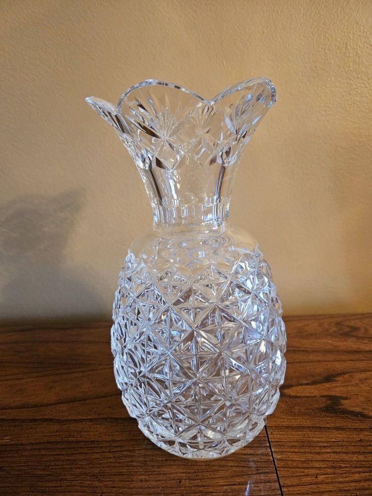 Waterford Crystal 10 1/8" Pineapple Vase