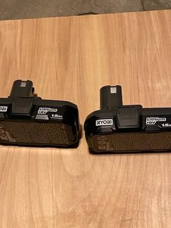 Ryobi 18v BATTERIES