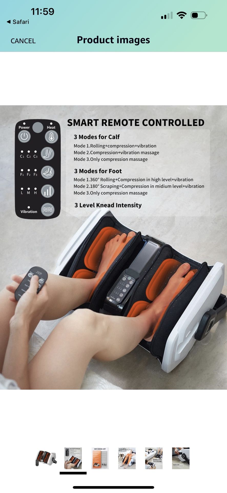 Calf And Foot Massager