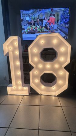FOAM DECORATION NUMBERS