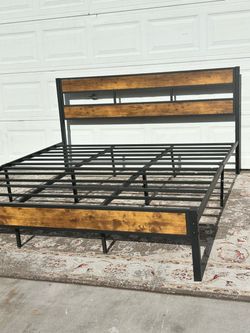 California King size Bed Frame- $149.999- READ Description
