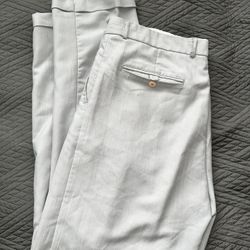 White Men Pants Size 36