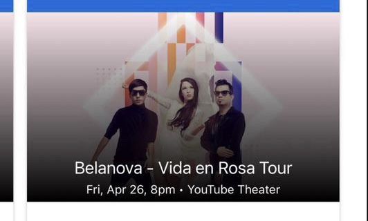 Belanova - Vida en Rosa Tour