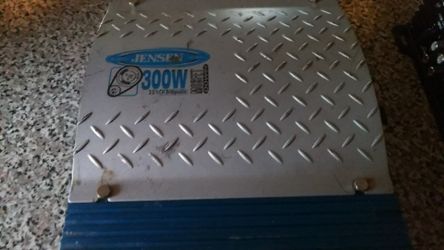 Amps one is jenson and one is rockville