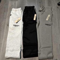 🔥 FEAR OF GOD ESSENTIALS LOOSE CUFF SWEATPANTS – ALL SIZES (NEW)