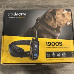 Dogtra 1900S Remote Dog Training Collar Ergonomic 3/4-Mile IPX9K Waterproof High-Output