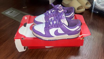 Nike purple dunks