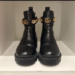 Black Gucci Boots