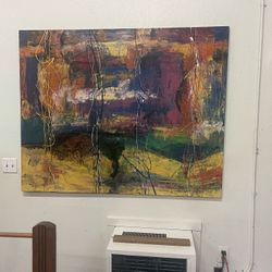 Abstract Painting In Oil