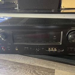 Denon Receiver And Amplifier And Energy Surround Sound Speakers