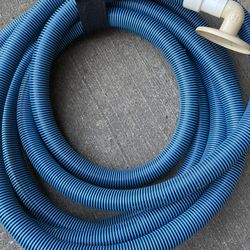 10 Ft Pool Vaccuum Hose Plus 7.5 Ft Double Barrel Water Bag