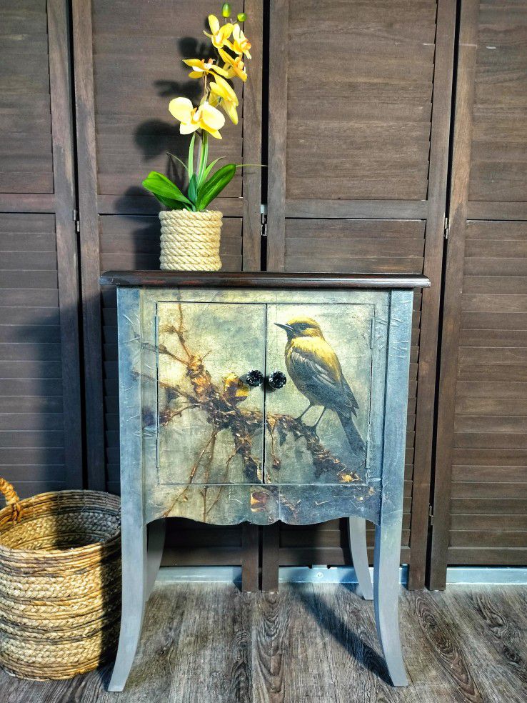 Hand Painted Accent Table