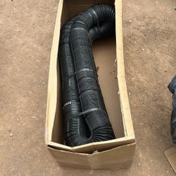 FLEX Drain 4 in. × 50 ft. Black Copolymer Perforated Drain Pipe