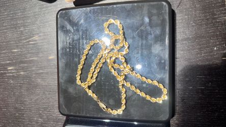 Rope chain 5mm 24 inch 44.6 grams 14k