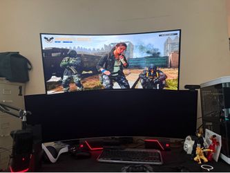 39in LG curved gaming monitor