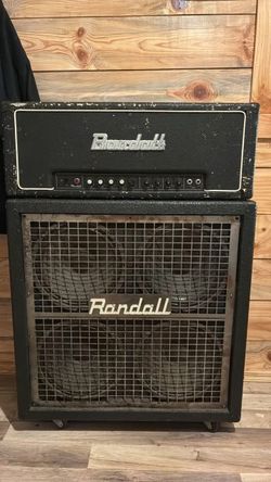 Randall rg100es and Randall 412 stereo