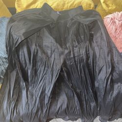 Pants With The Flare Skirt Over 