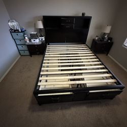 Queen Storage Bed Frame