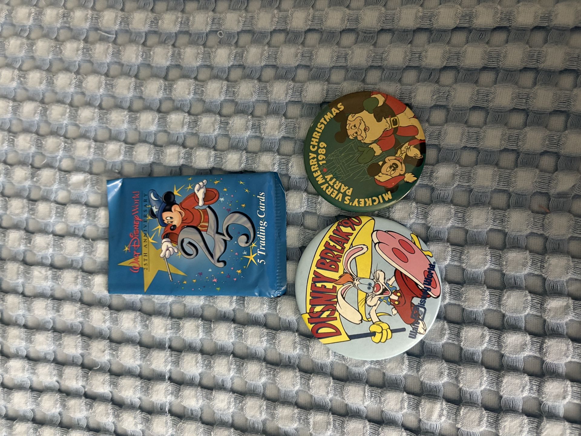Vintage Disney Pins And Cards