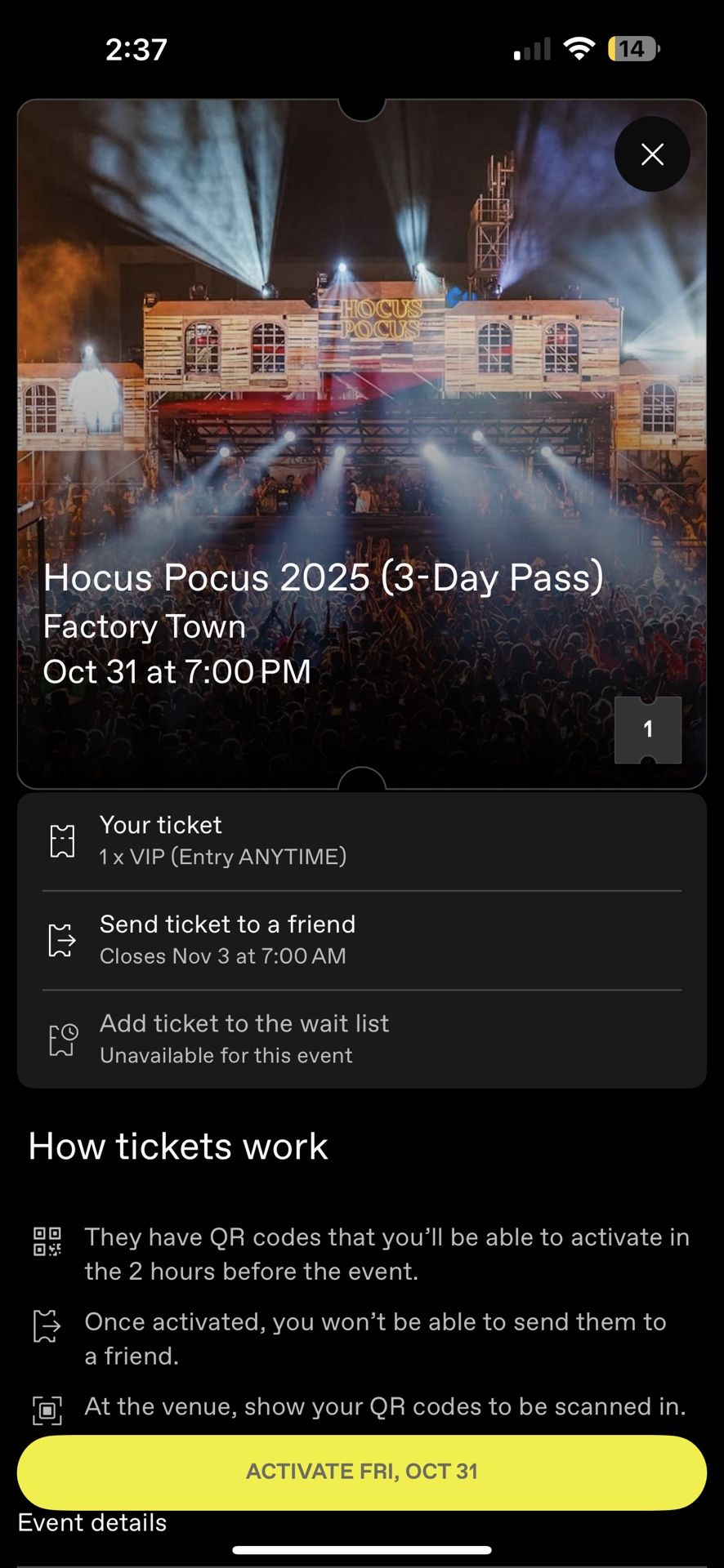 Hocus Pocus VIP