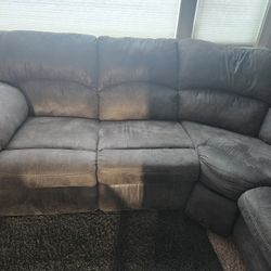Couch Sectional w/ 2 Recliners 
