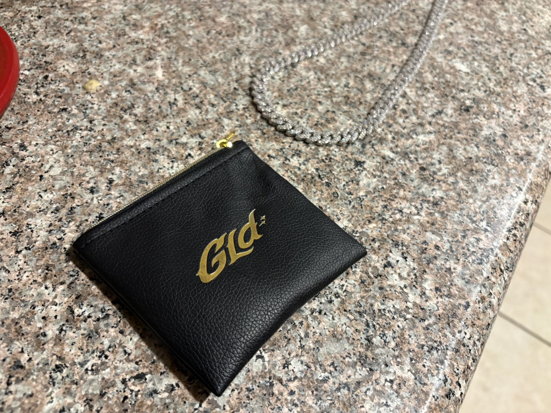 Diamond Prong Link Chain in White Gold - 12mm