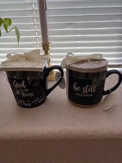 Set Of 2 Inspirational Mugs
