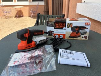 New – Black & Decker sanding mouse sells at Lowe’s for $57. Brand new in box.