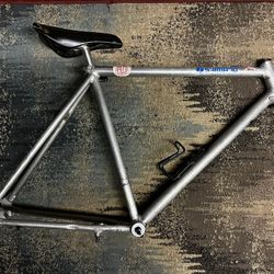 Vintage SHIMANO Aluminum Bike Frame 1980’s Super Lightweight!