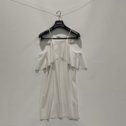 Zara White Dress