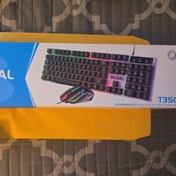 Wired Mouse And Keyboard  Set