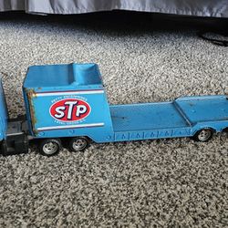 Vintage Richard Petty STP NASCAR Car Hauler 