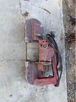 Milwaukee portable band saw