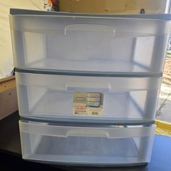 Plastic 3 Drawer