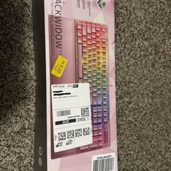 Razer V3 Blackwidow Mechanical Keyboard (Quartz Pink)