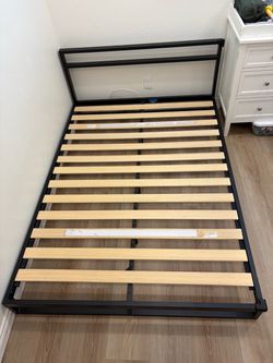 Full size metal bed frame