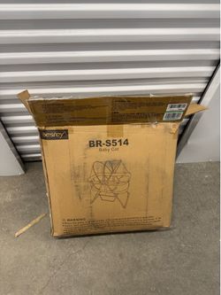 Besrey BR-S514 Baby Bassinet / Baby Cot - Open Box