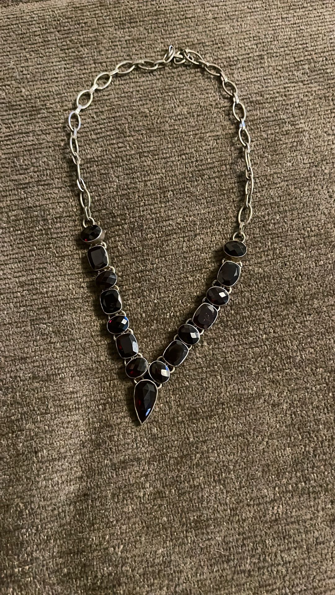 Necklace Silver 9.25