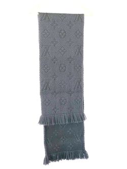 Louis Vuitton - denim dark blue scarf