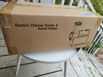 800W Electric Cheese Grater & Salad Maker 6-in-1