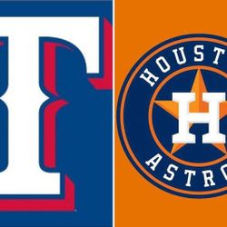 4 Tickets Astros Vs Rangers Sunday