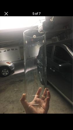 Replacement Clear Glass Cylinder Chandelier Cover