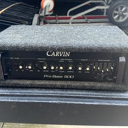 Carvin Pro Bass 500 Watt Amp Head Electric Guitar Amplifier