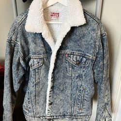 Vintage Levi’s Sherpa Lined Jacket