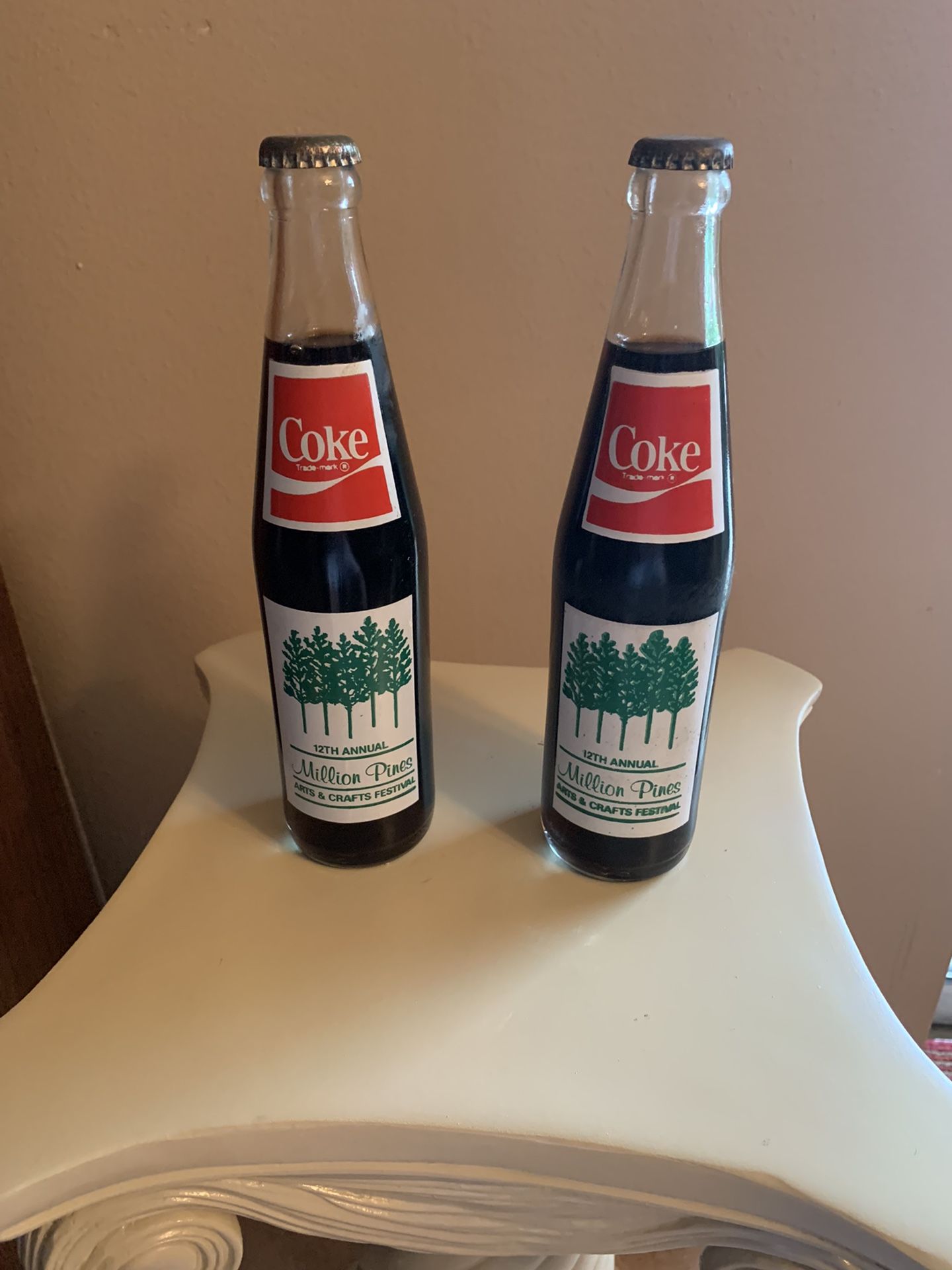 2 Coca Cola Bottles
